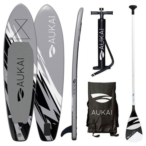 SUP Warehouse - Aukai - Sport Inflatable Paddleboard (Anthracite)
