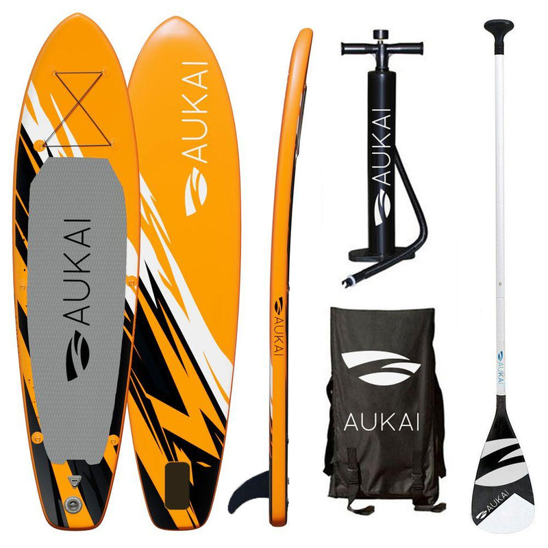 SUP Warehouse - Aukai - Sport Inflatable Paddleboard (Orange)