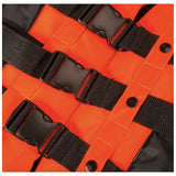 SUP Warehouse - CoolSurf - Stormy Life Jacket (Black/Orange)