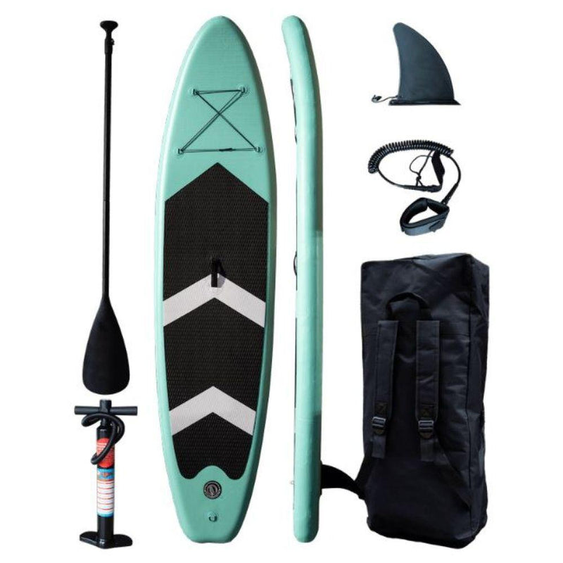 CoolSurf - Surfy 10'4" Inflatable SUP Package (Green/Black/White)