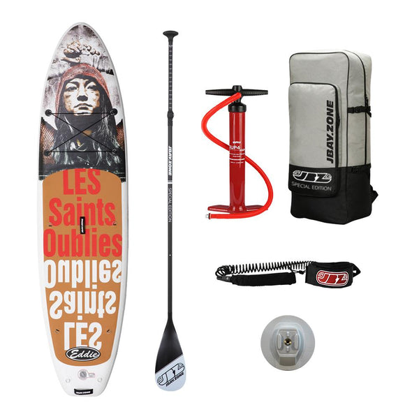 JBay Zone - Eddie SUP Package (Grey/Red/White/Black)