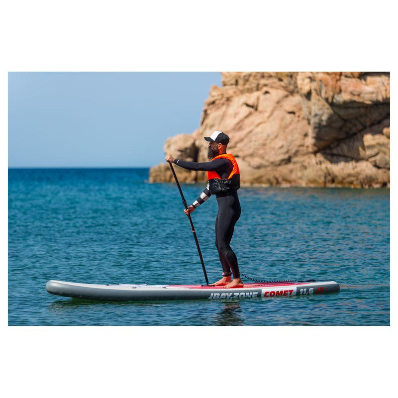JBay Zone - J3 Comet SUP Package (Grey/Red)