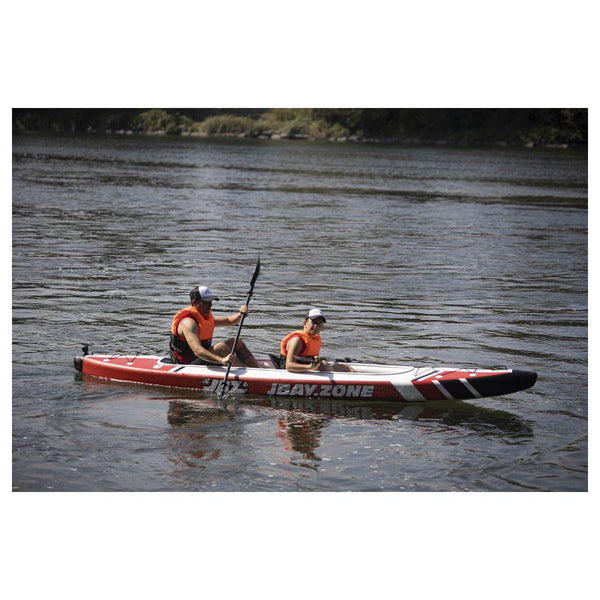 V-Shape Duo Kayak Package (Red/White/Black)