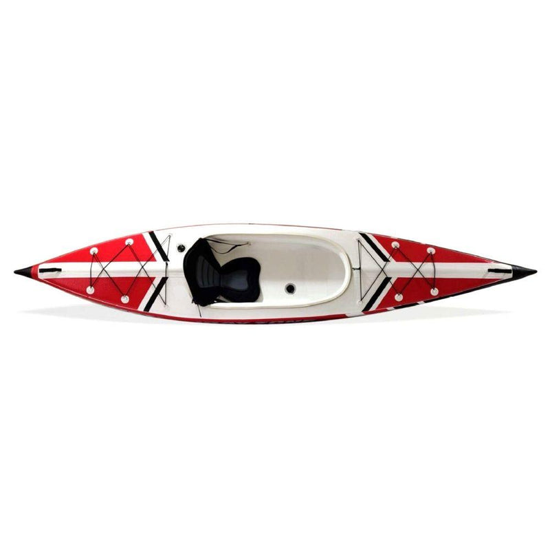 JBay Zone - V-Shape Mono Kayak Package (Red/White/Black)