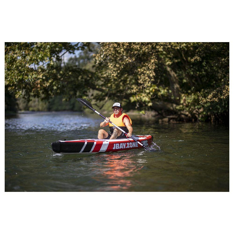 JBay Zone - V-Shape Mono Kayak Package (Red/White/Black)