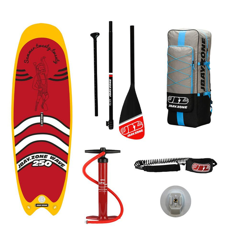 SUP Warehouse - JBay Zone - Wave SUP Package (Red)