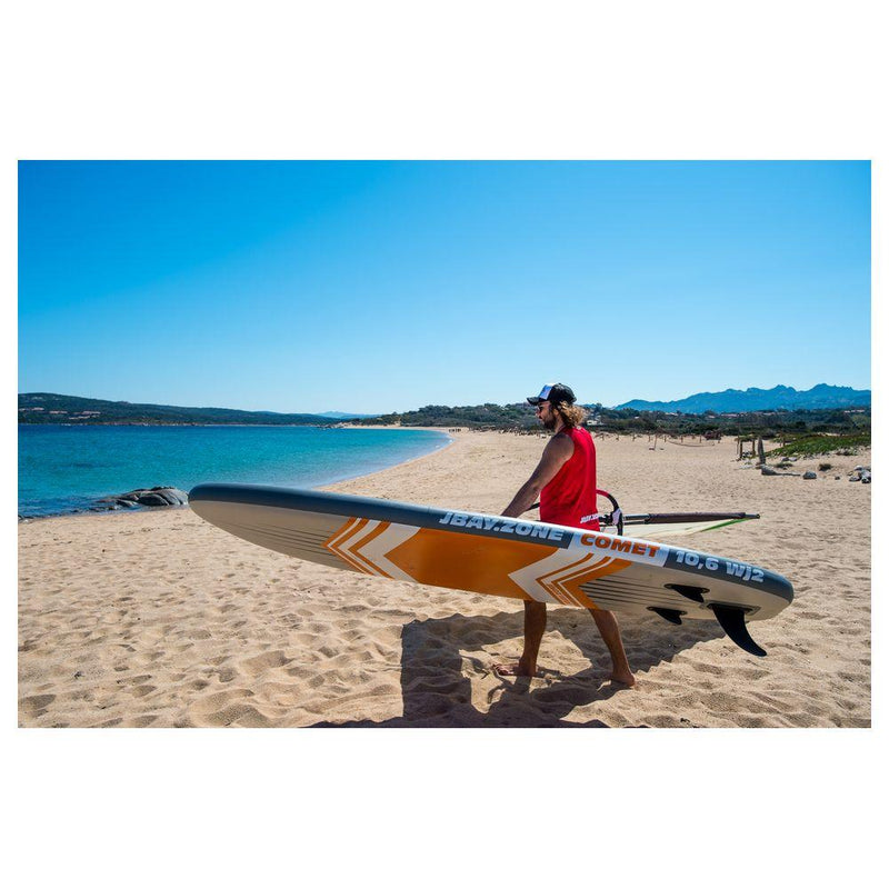 JBay Zone - WJ2 Comet SUP Package (Grey/Orange)
