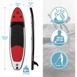 SUP Warehouse - Stand Up 10'6 Paddleboard (Red)