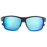 Mens Ponto Polarised Sunglasses (Matte Blue/Black)