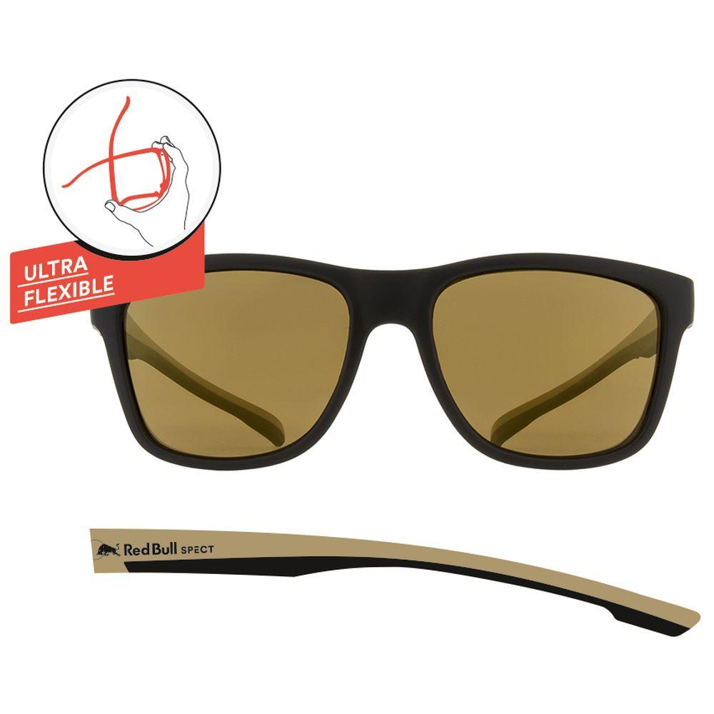 Bubble Polarised Sunglasses (Black/Brown)