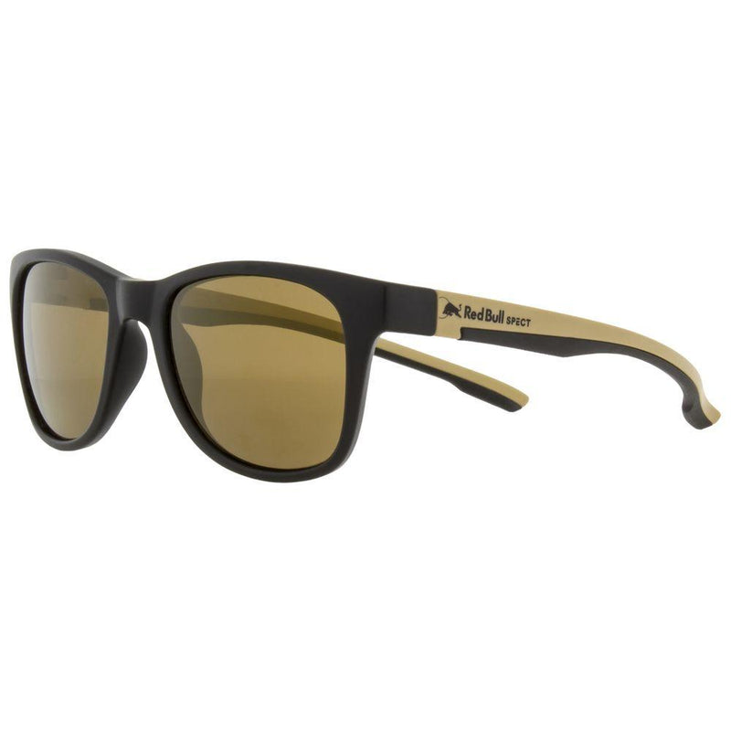 Indy Polarised Sunglasses (Black Gold/Brown)