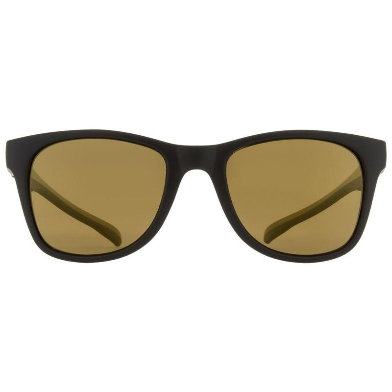Indy Polarised Sunglasses (Black Gold/Brown)
