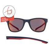 Indy Polarised Sunglasses (Matt Dark Blue/Smoke)