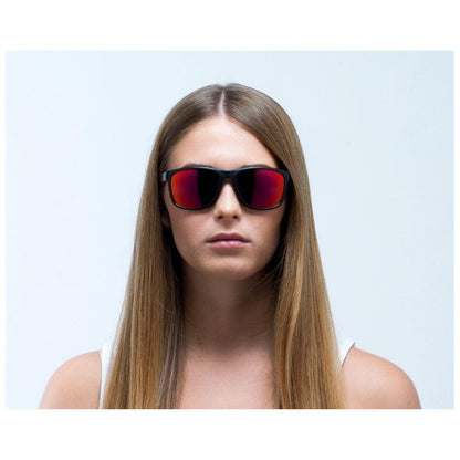 Polarisierte Twist-Sonnenbrille (Schwarz/Rauch)