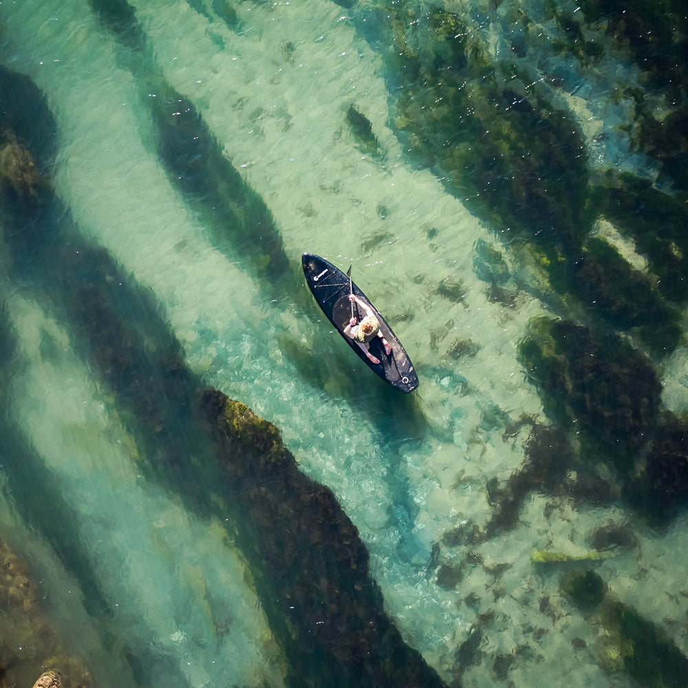 SUP Warehouse - Samphire - 10'4'' Inflatable Paddleboard (Squid Ink Black)