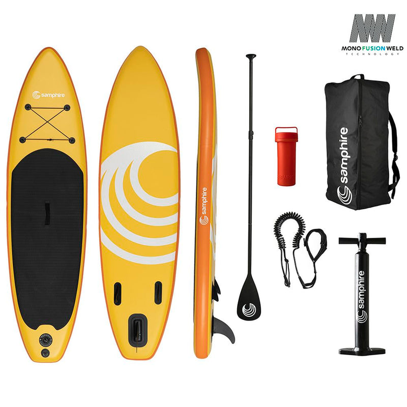 SUP Warehouse - Samphire - 9'6'' Inflatable Paddleboard (Laguna Yellow)