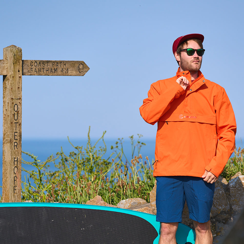 SUP Warehouse - Samphire - Mens Seafoam Jacket (Sunset Orange)