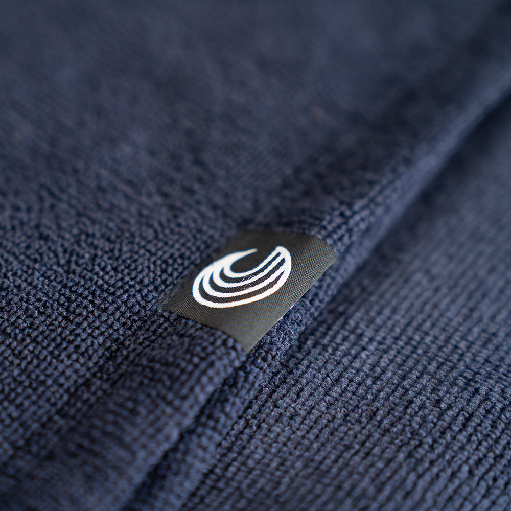 SUP Warehouse - Samphire - Towel Short Sleeve Changing Robe (Atlantis Navy)