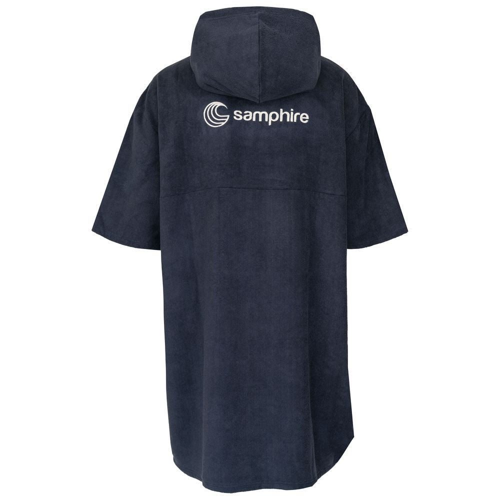 SUP Warehouse - Samphire - Towel Short Sleeve Changing Robe (Atlantis Navy)