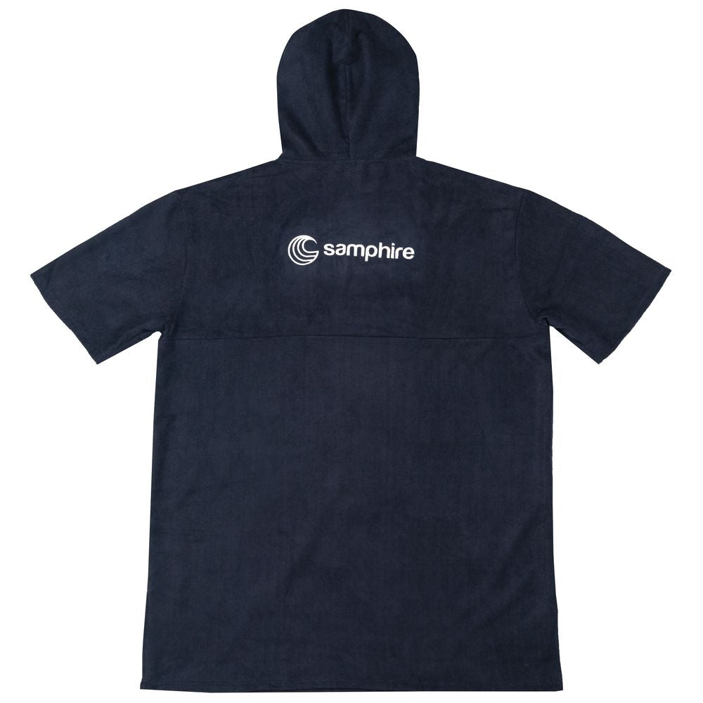 SUP Warehouse - Samphire - Towel Short Sleeve Changing Robe (Atlantis Navy)