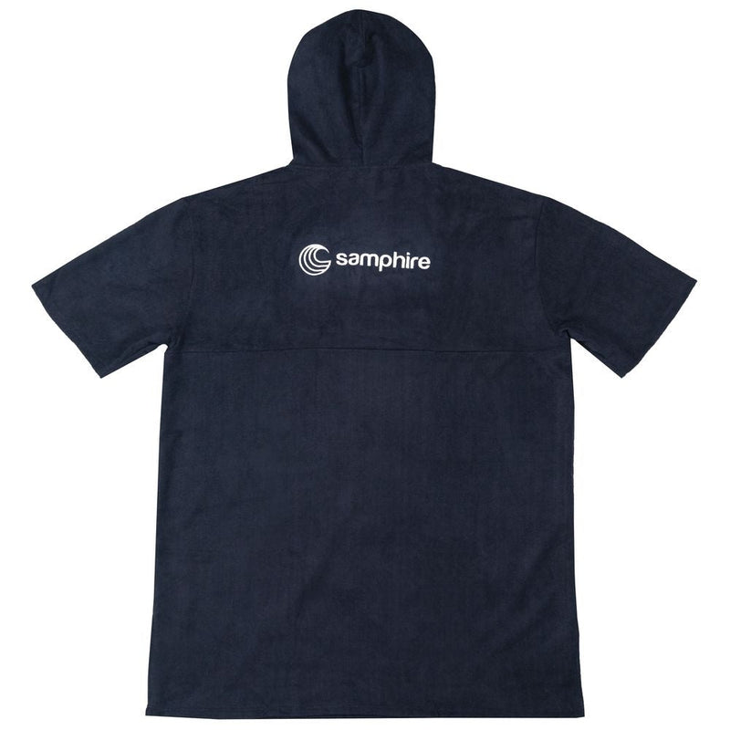 SUP Warehouse - Samphire - Towel Short Sleeve Changing Robe (Atlantis Navy)