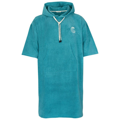 SUP Warehouse - Samphire - Towel Short Sleeve Changing Robe (Ionian Teal)
