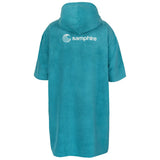 SUP Warehouse - Samphire - Towel Short Sleeve Changing Robe (Ionian Teal)