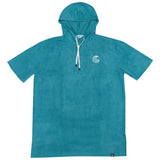 SUP Warehouse - Samphire - Towel Short Sleeve Changing Robe (Ionian Teal)