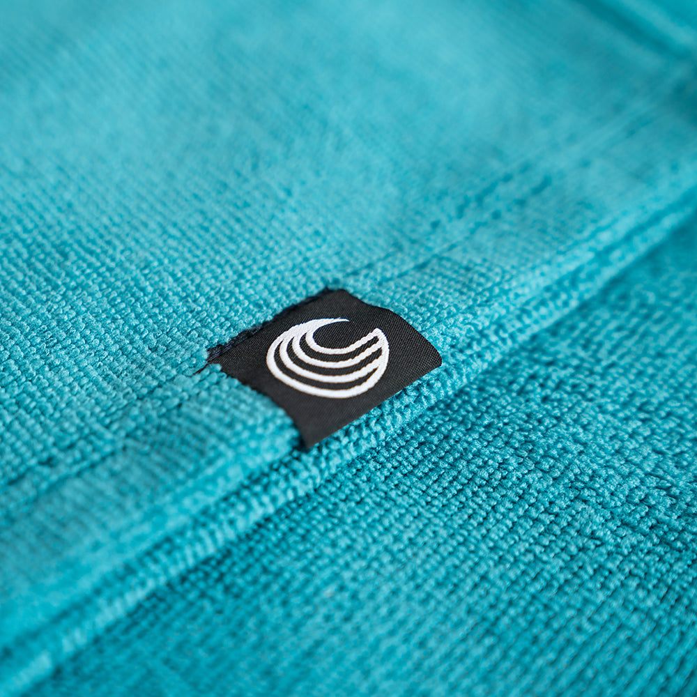 SUP Warehouse - Samphire - Towel Short Sleeve Changing Robe (Ionian Teal)