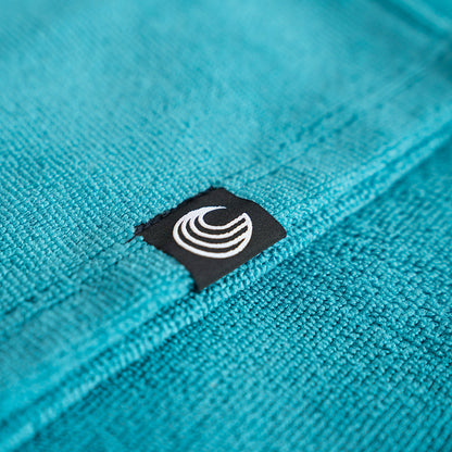 SUP Warehouse - Samphire - Towel Short Sleeve Changing Robe (Ionian Teal)