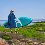 SUP Warehouse - Samphire - Weatherproof Long Sleeve Changing Robe (Atlantis Navy)
