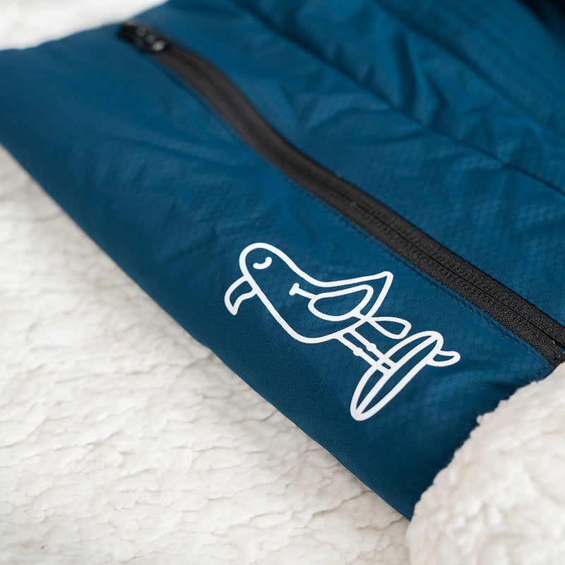 SUP Warehouse - Samphire - Weatherproof Long Sleeve Changing Robe (Atlantis Navy)