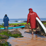 SUP Warehouse - Samphire - Weatherproof Long Sleeve Changing Robe (Deep Red)