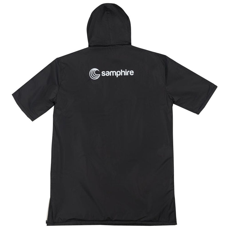 SUP Warehouse - Samphire - Weatherproof Short Sleeve Changing Robe (Ink Black)