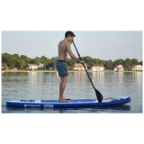 Simple Paddle - Cayman 10' Inflatable SUP Package (Dark Blue/White)