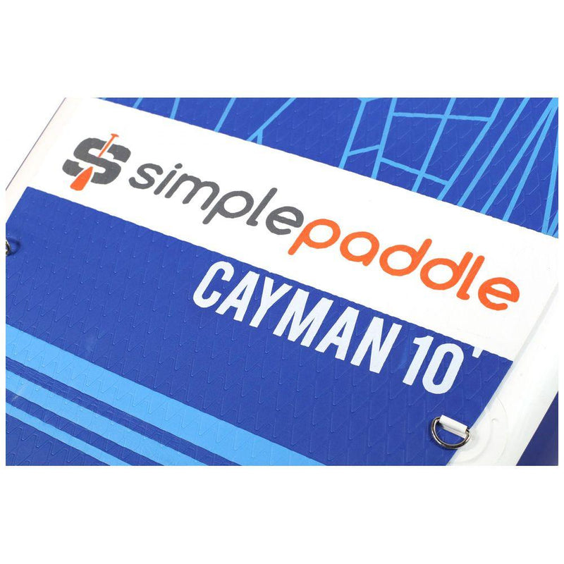 Simple Paddle - Cayman 10' Inflatable SUP Package (Dark Blue/White)