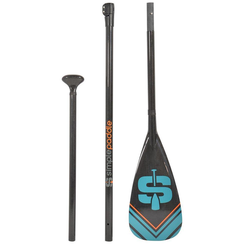 Horus Verstellbares SUP-Paddel (Schwarz/Blau)