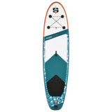 S1 10'2" aufblasbares SUP-Paket (Blau/Weiß/Orange)
