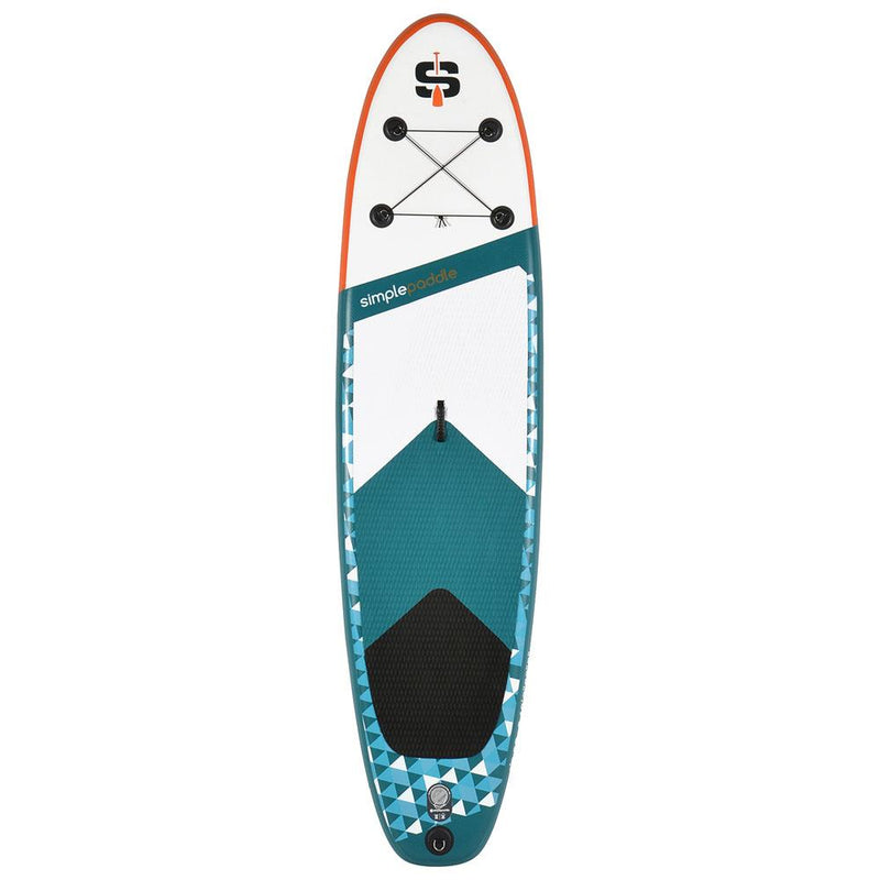 S1 10'2" aufblasbares SUP-Paket (Blau/Weiß/Orange)