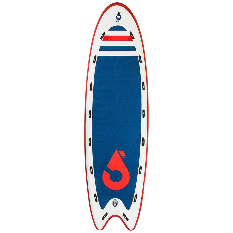 Squad 14' Aufblasbares SUP-Paket (Blau/Weiß)