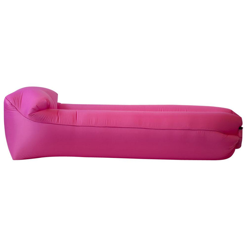 Inflatable Nylon Lounge Chair (Cupcake Pink)