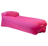 Inflatable Nylon Lounge Chair (Cupcake Pink)