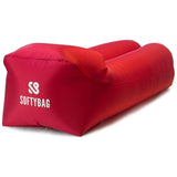 SUP Warehouse - Softybag - Inflatable Polyester Lounge Chair (Chilli Red)