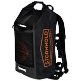 SUP Warehouse - Stormhold - Commuter 20L Waterproof Backpack (Charcoal/Orange)
