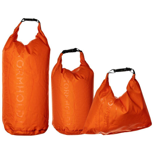 SUP Warehouse - Stormhold - Essential Waterproof Dry Sack Set (3 Pack - Orange)