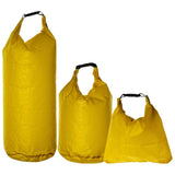 SUP Warehouse - Stormhold - Essential Waterproof Dry Sack Set (3 Pack - Yellow)
