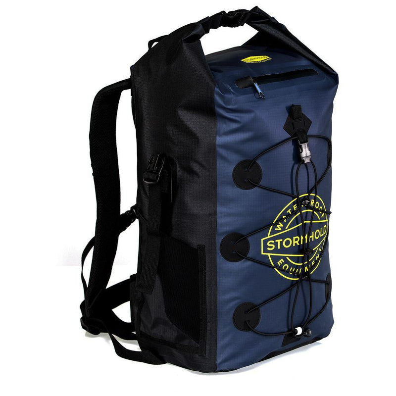 SUP Warehouse - Stormhold - Weekender 30L Waterproof Backpack (Navy/Yellow)