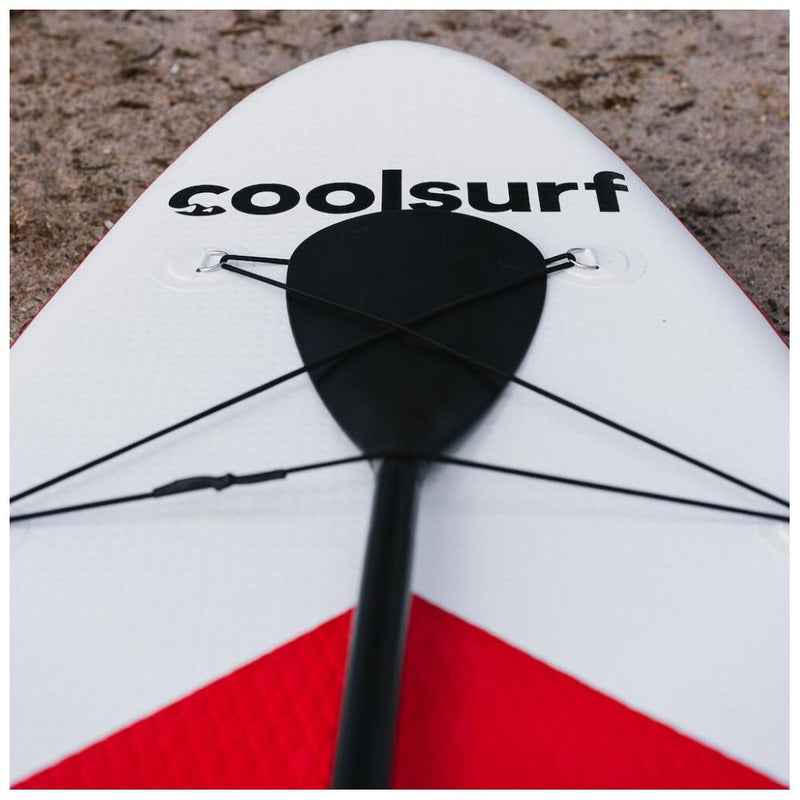 SUP Warehouse - Coolsurf - 10'4" Surfy Red Edition Paddleboard (Red/White)