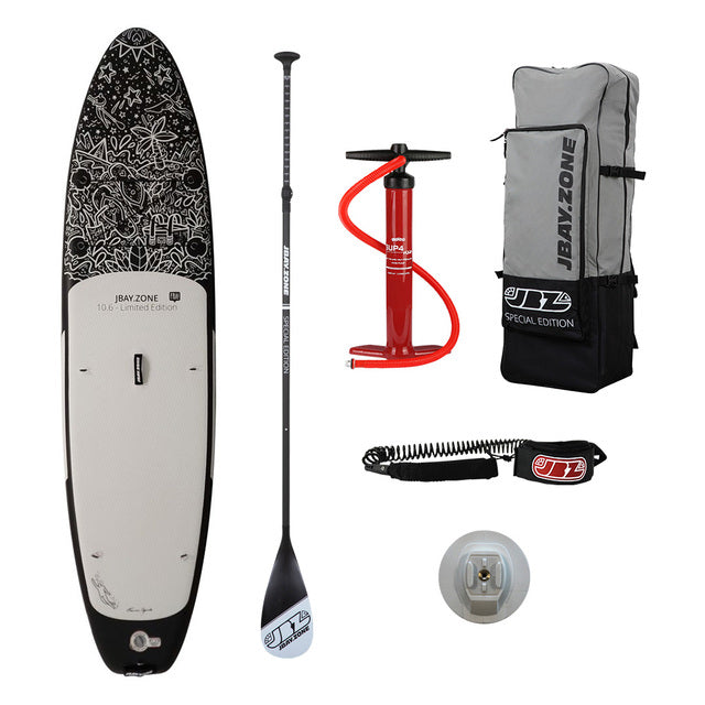 SUP Warehouse - JBay Zone - FRA Special Edition SUP Package (Black/Grey/White)