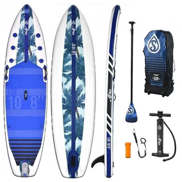 SUP Warehouse - Skiffo - Lui 10'8" Inflatable SUP Package (Blue)